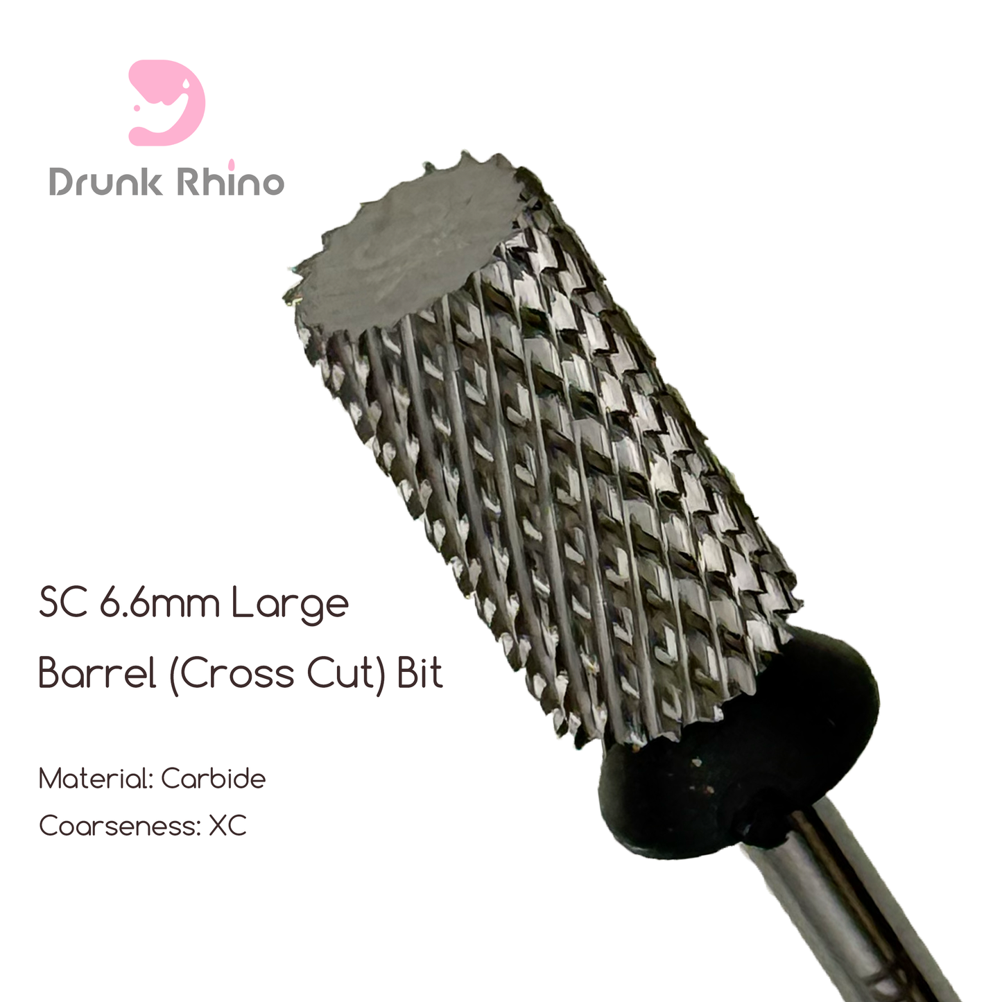 SC 6.6mm Large Barrel (Cross Cut) Drill Bits
