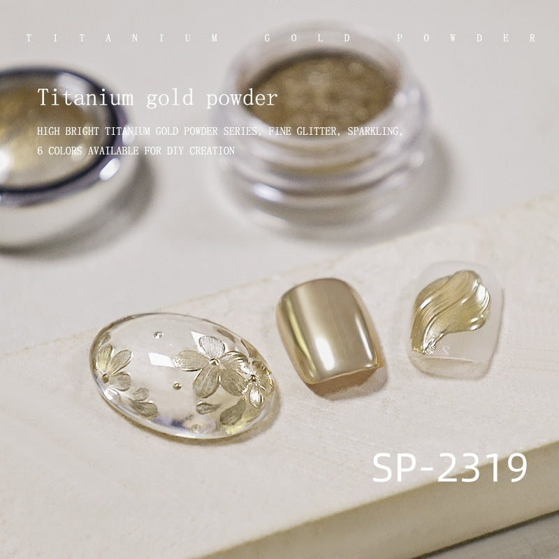 Vintage Blossom Titanium Mirror Powder