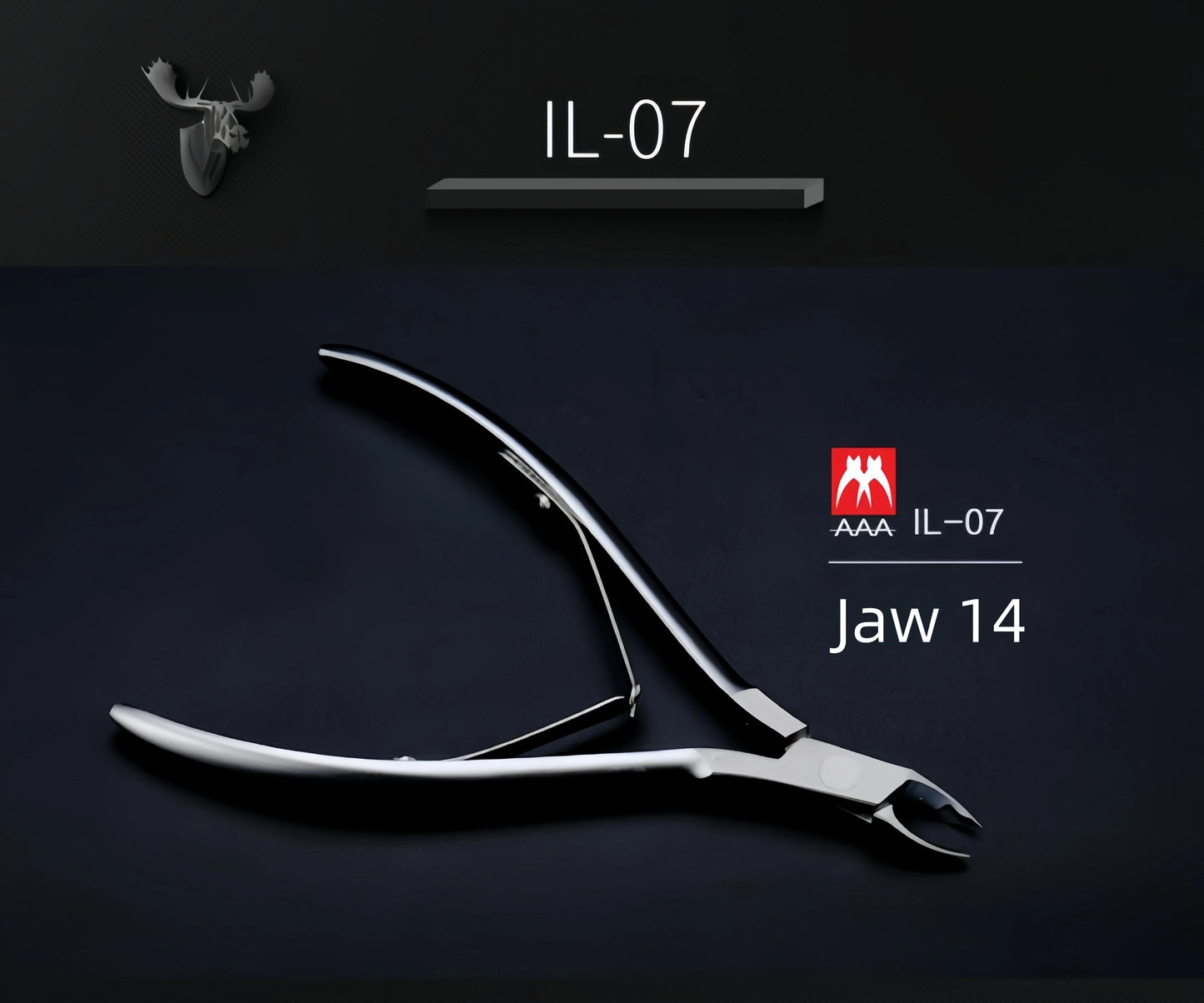 AAA Cuticle Nipper IL07 Jaw 14