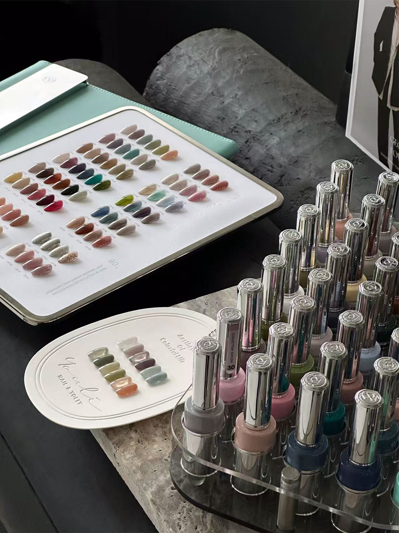 YollyNail Bottle Color Gel 80 Colors Whole Set