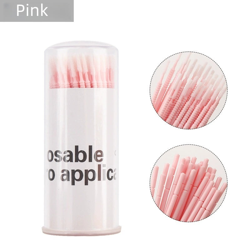 Disposable Lash Extension Micro Brushes – Cleaning Applicators 100pcs/Pack