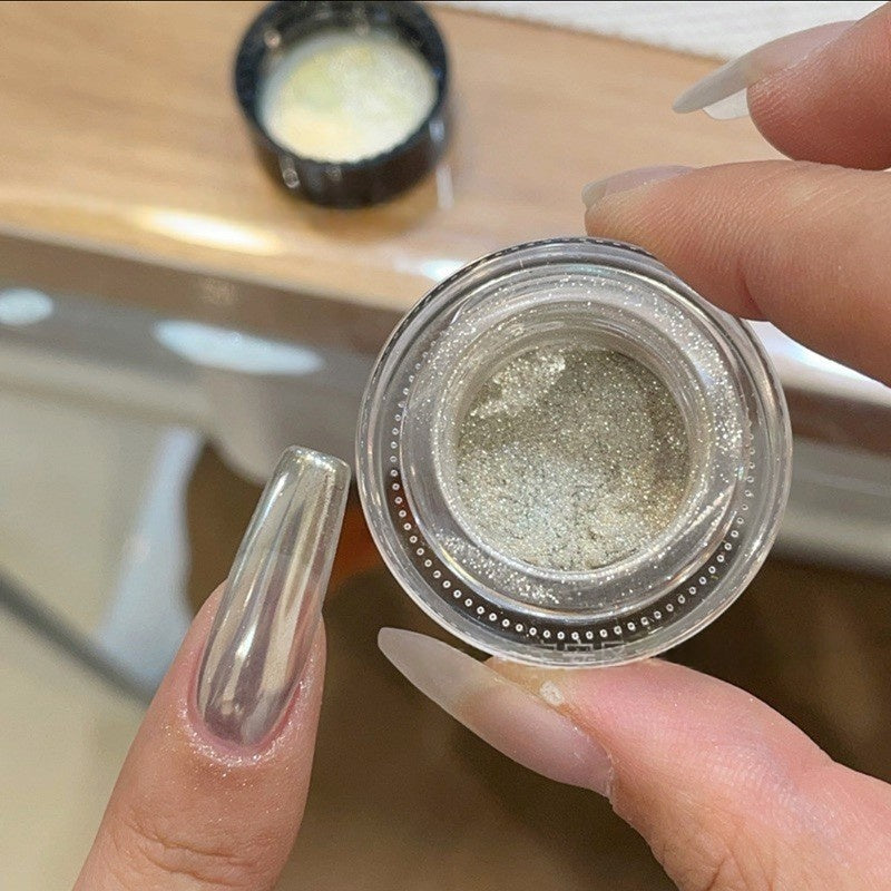 Ultra Reflective Nail Mirror Powder - Light Champagne
