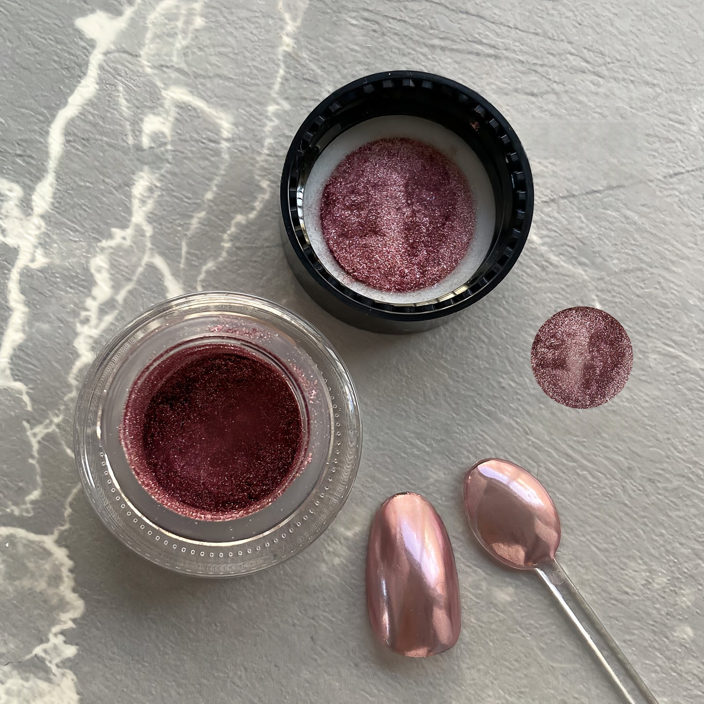 Ultra Reflective Nail Mirror Powder - Rose Gold