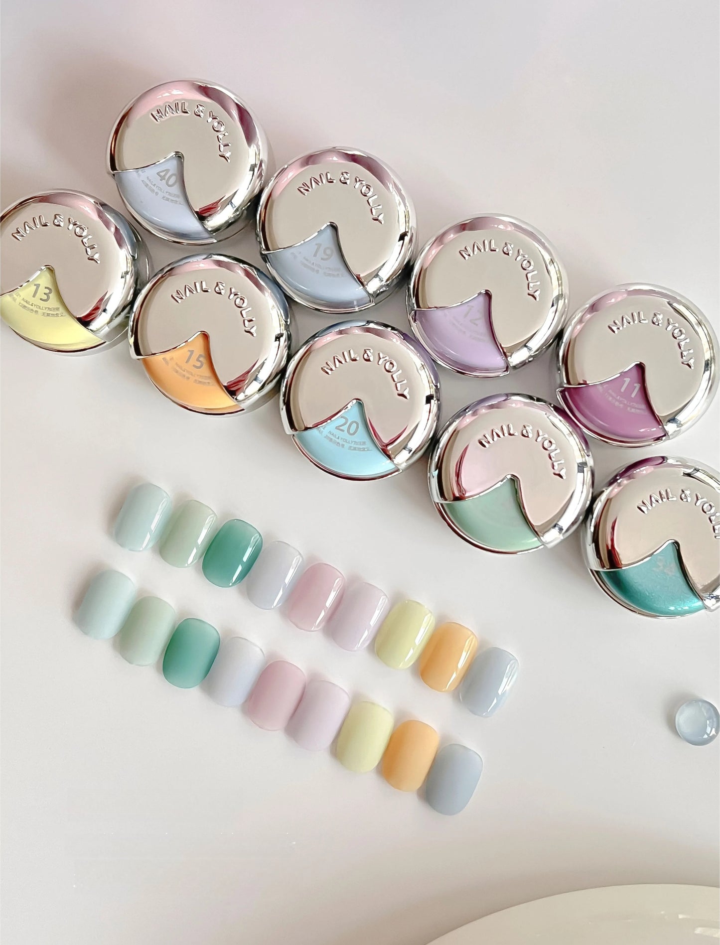 YOLLY Little Baby Color Gel - Milky translucent Collection