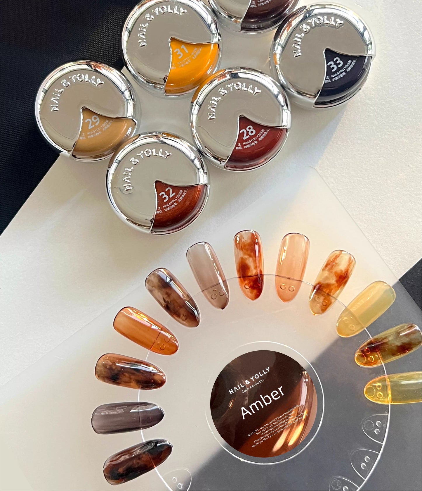 Nail & Yolly Little Baby Color Gel - Amber Collection