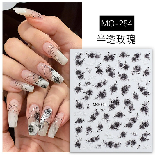 Autocollant pour ongles MOSR MO-254