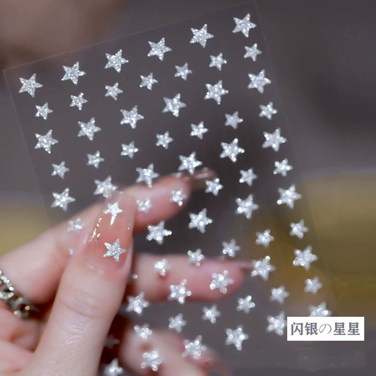 Joyful Nail Sticker Sparkle Star