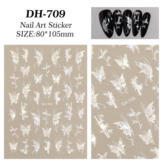 Autocollant pour ongles Aurora DH-709