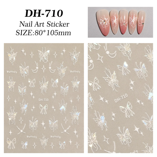 Autocollant pour ongles Aurora DH-710