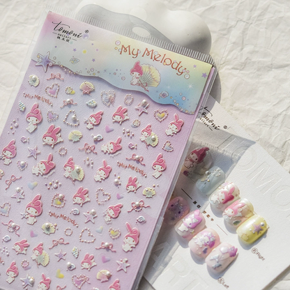 Autocollant pour ongles Sanrio&amp;Tomoni SAN023