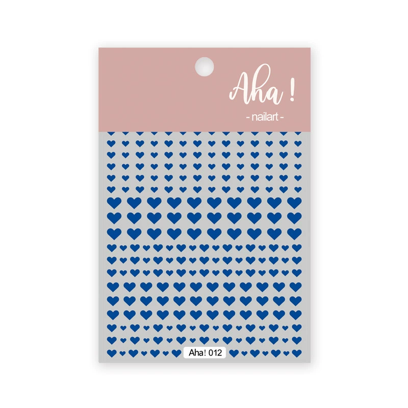 Aha Nail Sticker 012 Blue