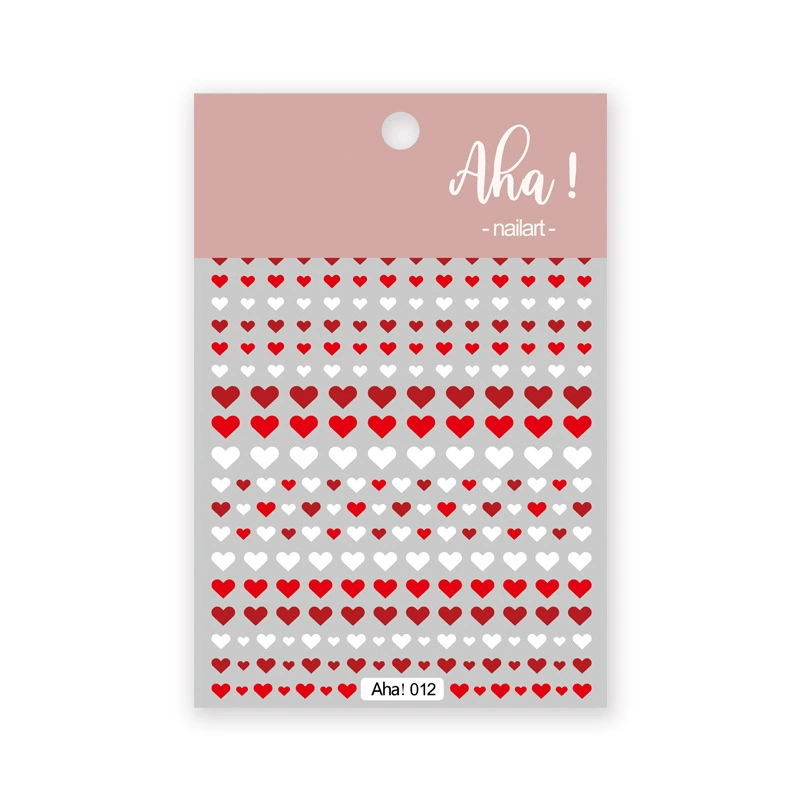 Aha Nail Sticker 012 Mix