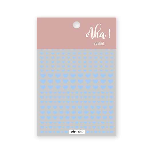Aha Nail Sticker 012 Light Blue