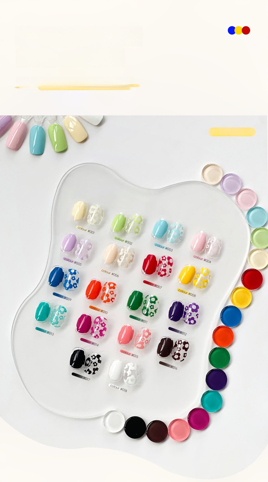 Yolly Paint Paint, Ya! – Palette d'art 18 couleurs