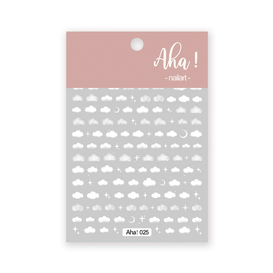 Autocollant pour ongles Aha 025