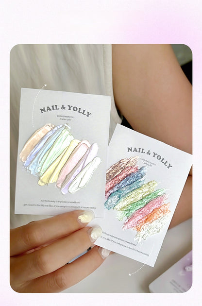 YOLLY Butterfly texture Gel Palette 18 Colors