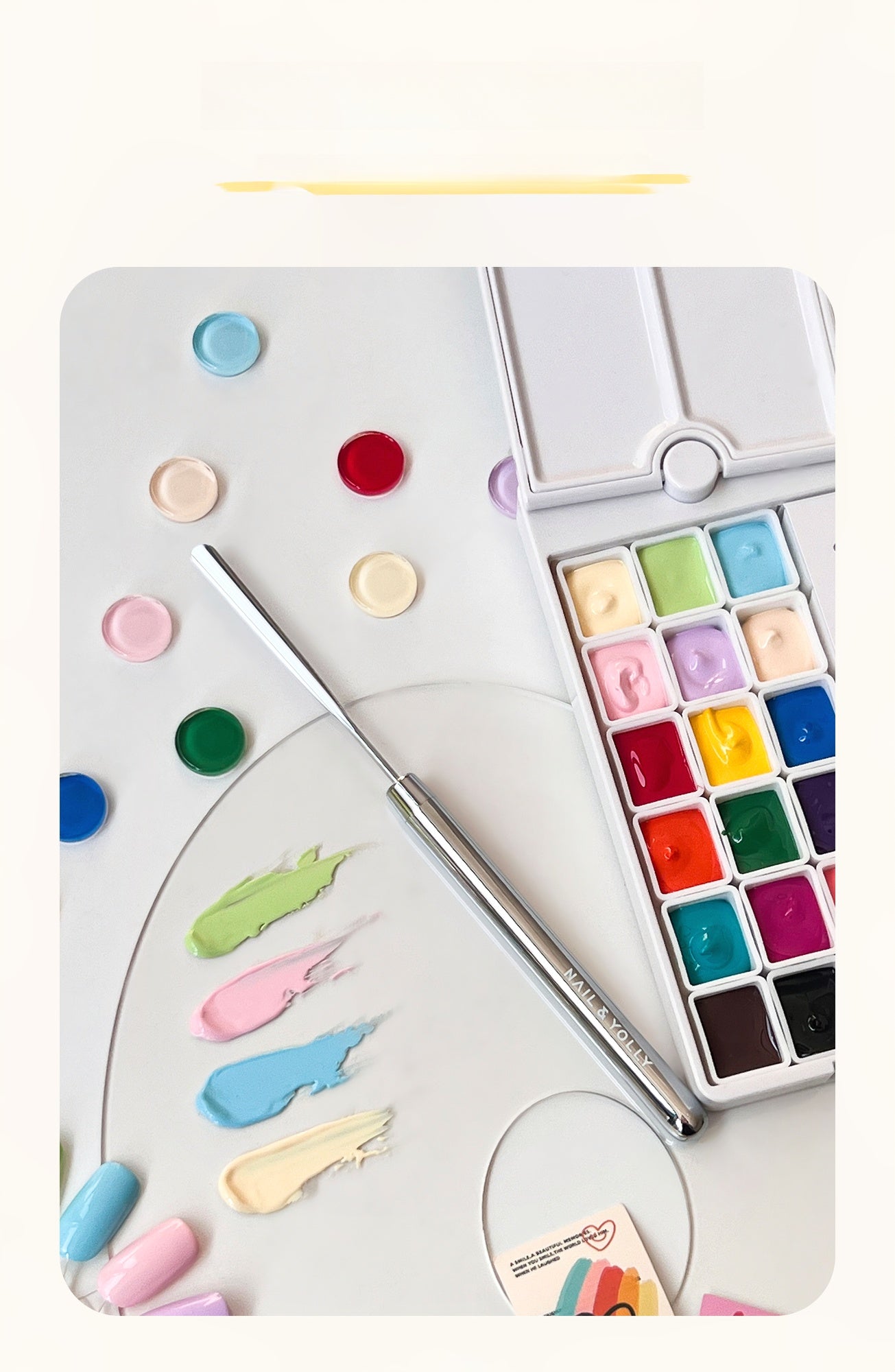 Yolly Paint Paint, Ya! – Palette d'art 18 couleurs