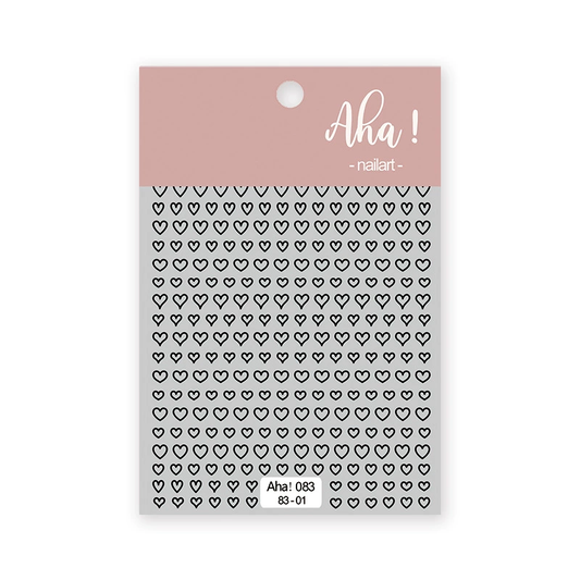 Autocollant pour ongles Aha 083-01