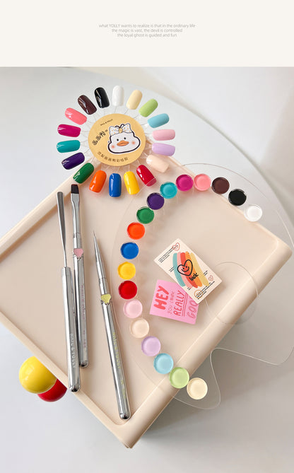 Yolly Paint Paint, Ya! – Palette d'art 18 couleurs