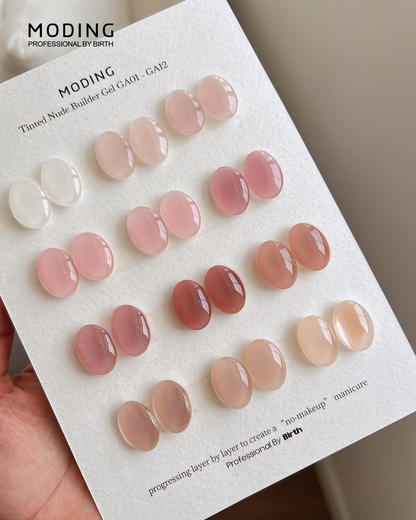 [HEMA FREE] Moding Tinted Nude Builder Gel