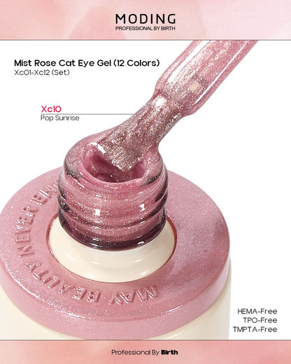 [HEMA Free] Moding Mist Rose Cat Eye Gel
