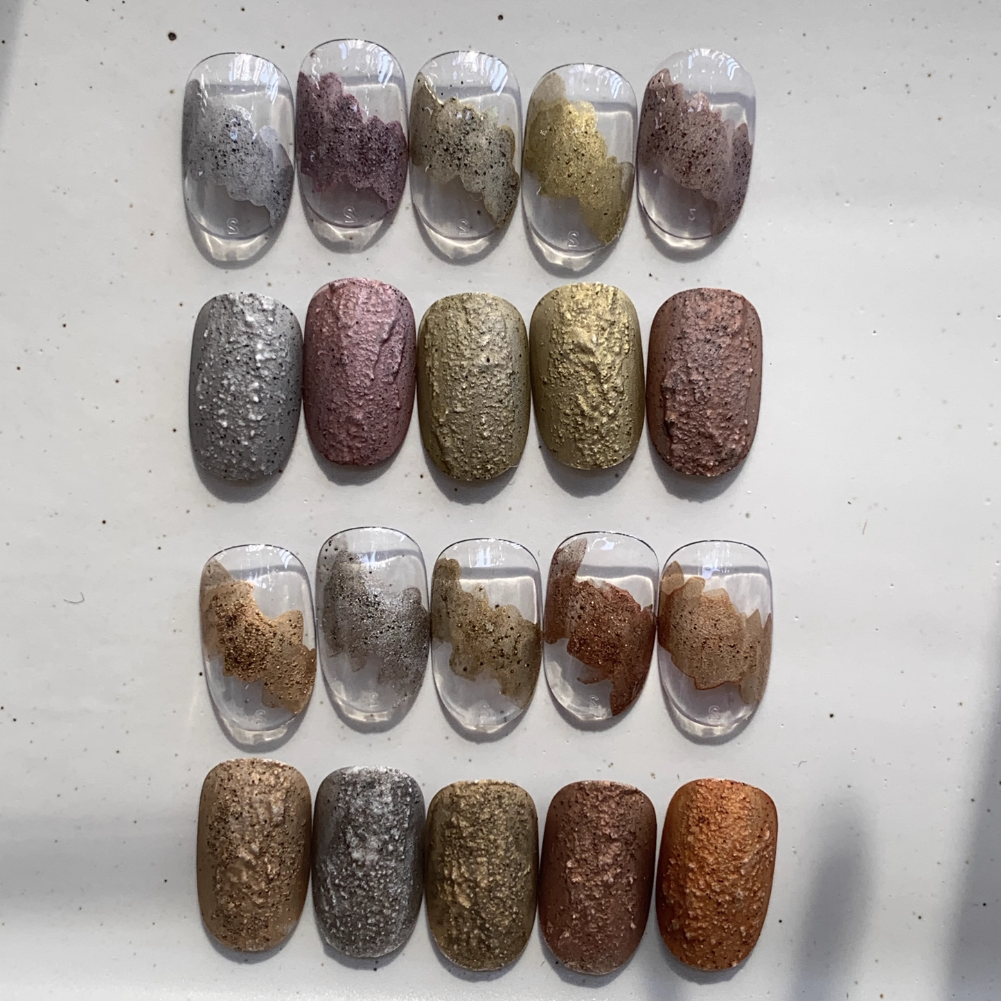 Dina Gel Mousse Blooming Ink  Lacquered Gold Series [131-140]