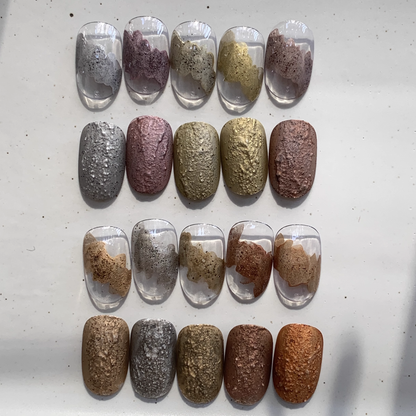 Dina Gel Mousse Blooming Ink  Lacquered Gold Series [131-140]