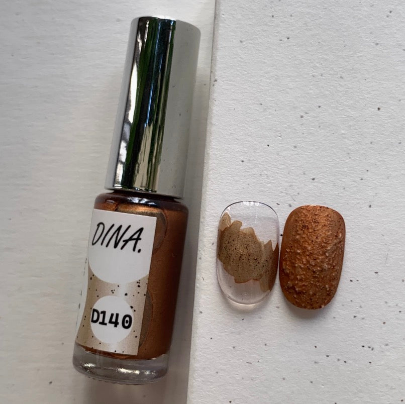 Dina Gel Mousse Blooming Ink  Lacquered Gold Series [131-140]