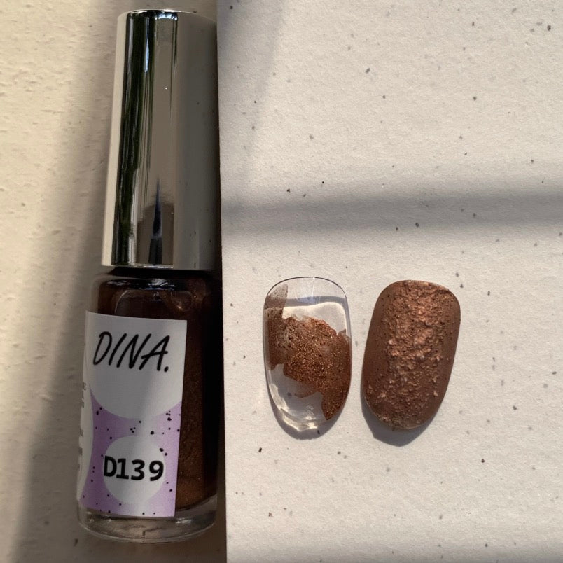Dina Gel Mousse Blooming Ink  Lacquered Gold Series [131-140]