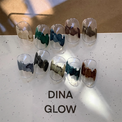Dina Gel Mousse Blooming Ink Milky Clarity Series [141-150]