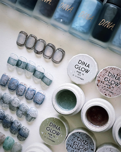 Dina Gel Mousse Blooming Ink Milky Clarity Series [141-150]