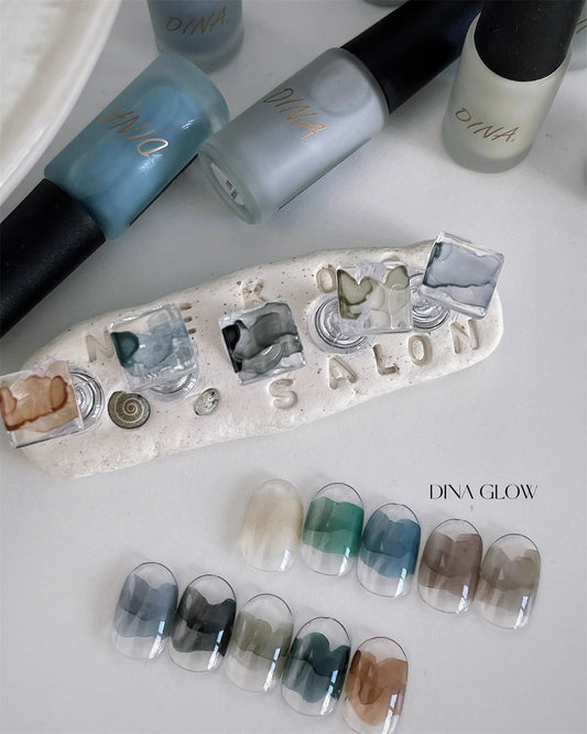 Dina Gel Mousse Blooming Ink Milky Clarity Series [141-150]