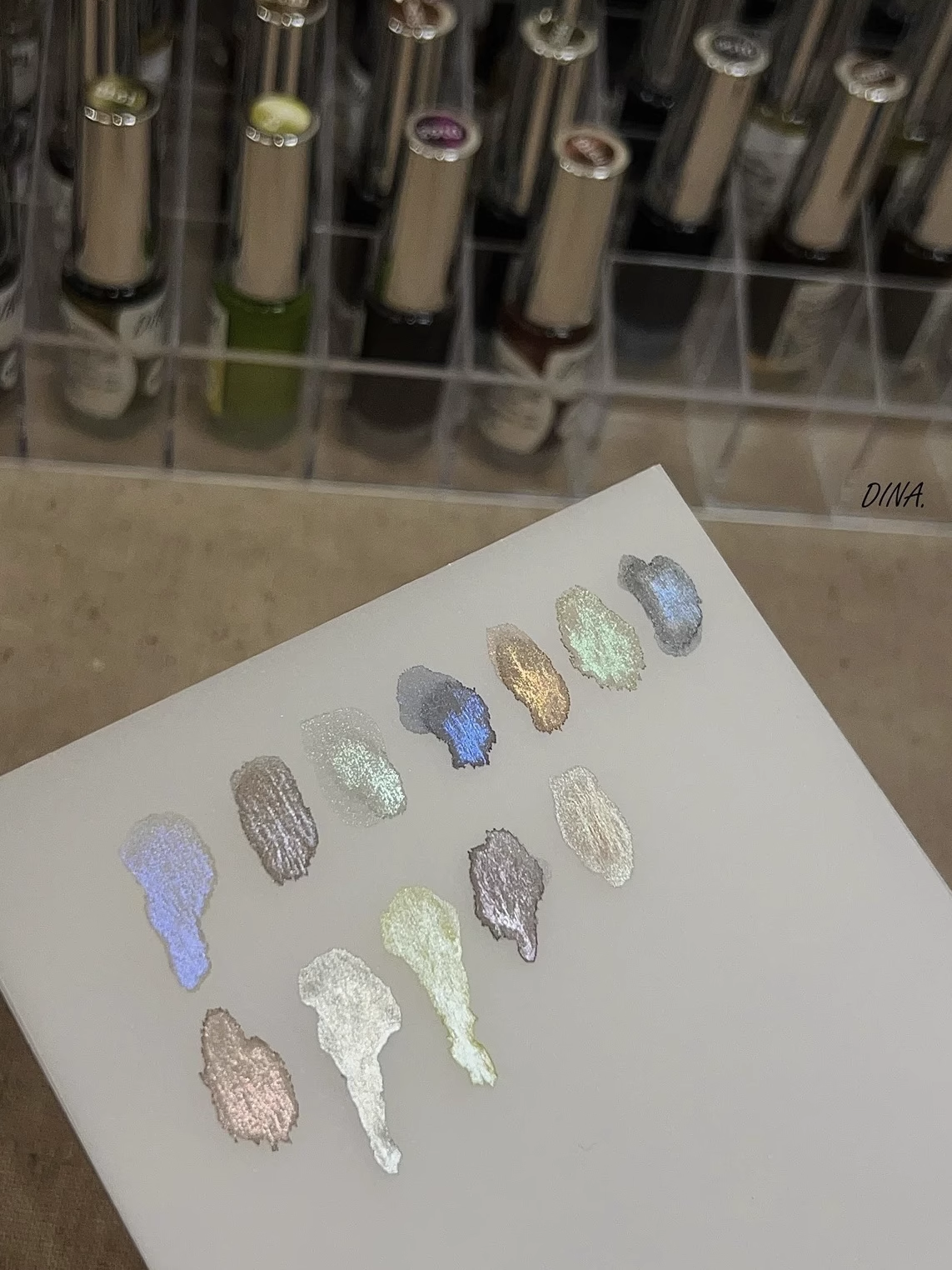 Dina Gel Mousse Blooming Ink Luxe Pearl Series [153-164]