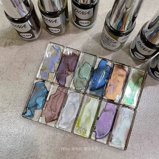 Dina Gel Mousse Blooming Ink Luxe Pearl Series [153-164]