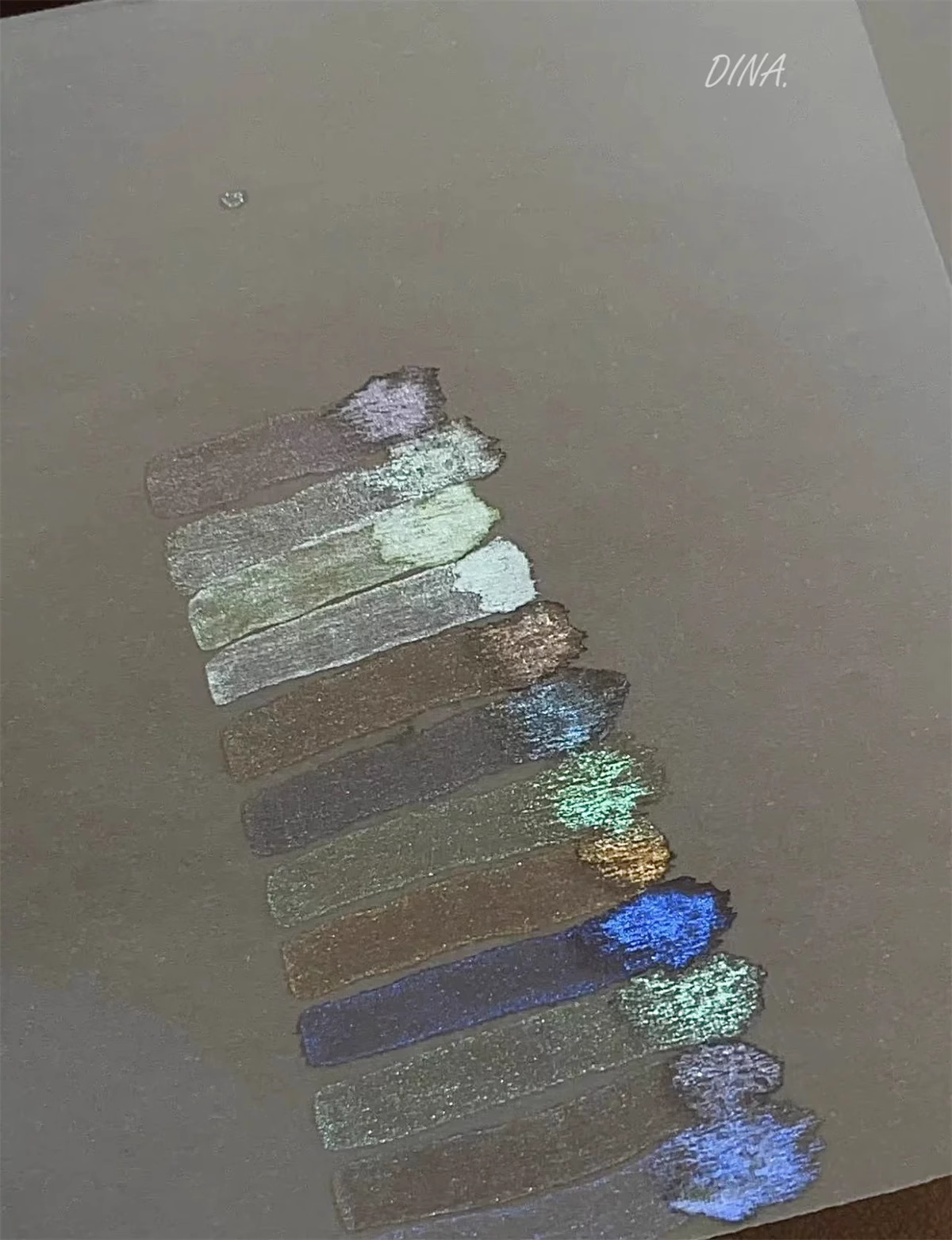 Dina Gel Mousse Blooming Ink Luxe Pearl Series [153-164]