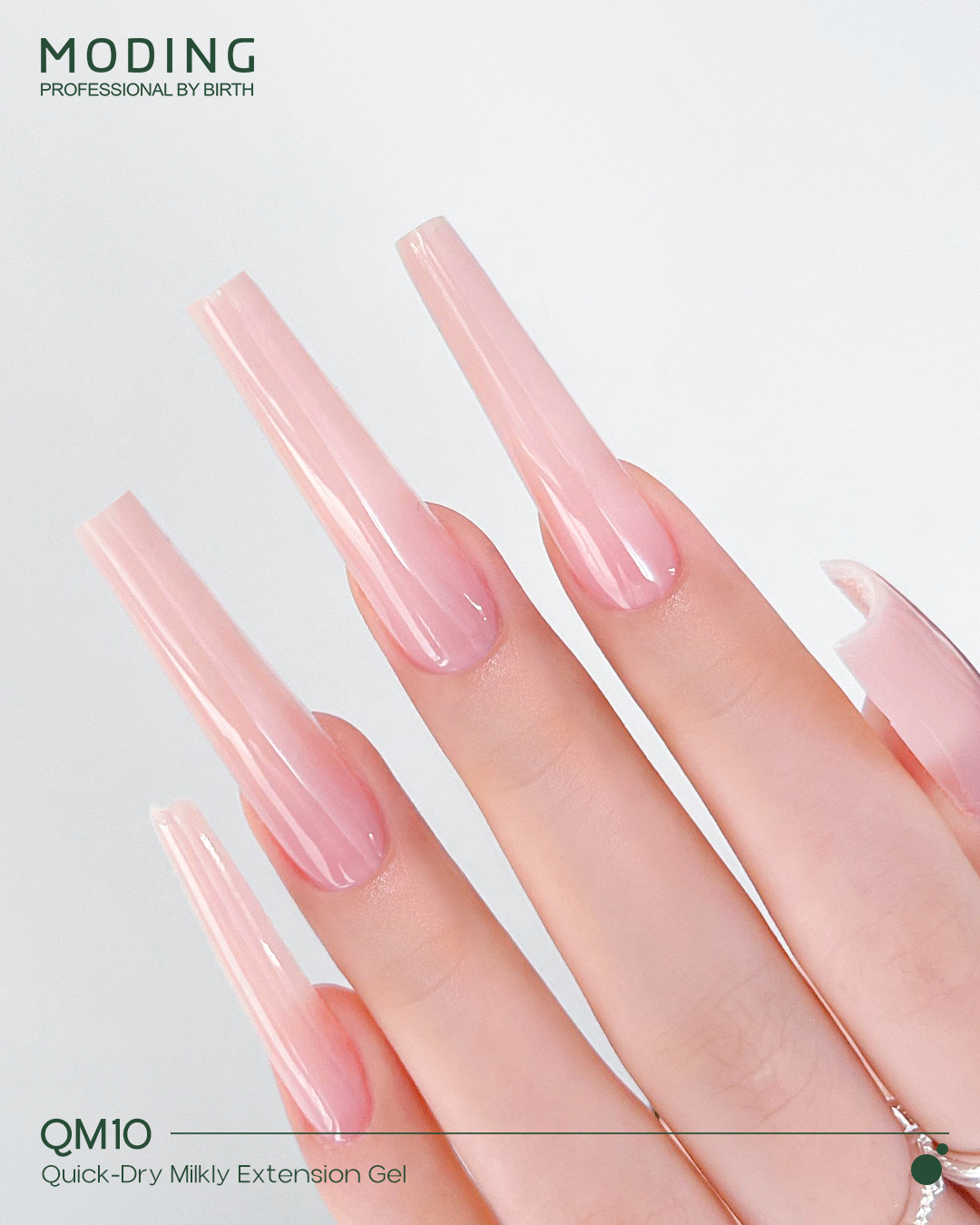 Moding High Hardness Colored Extension Gel - Pure Nude Series (12 Colors)