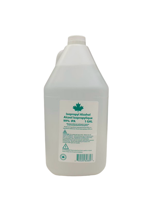 99% Isopropyl Alcohol 1 GAL/3.78L (with NPN#)