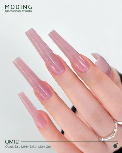 Moding High Hardness Colored Extension Gel - Pure Nude Series (12 Colors)