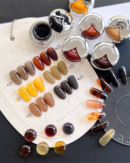 Nail & Yolly Little Baby Color Gel - Amber Collection