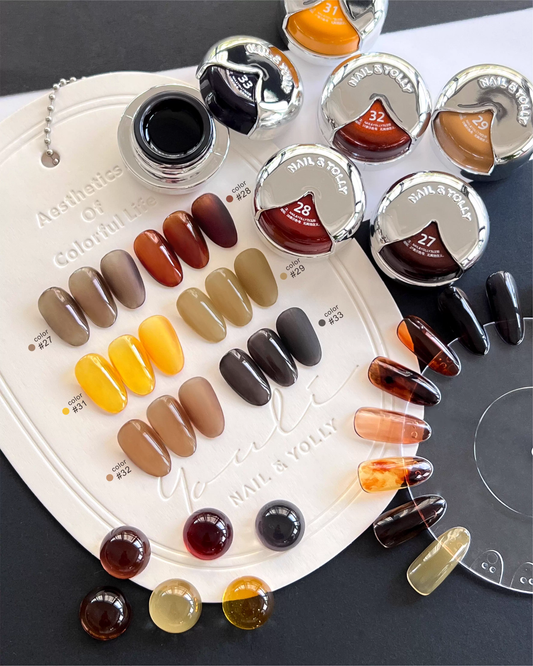 Nail & Yolly Little Baby Color Gel - Amber Collection