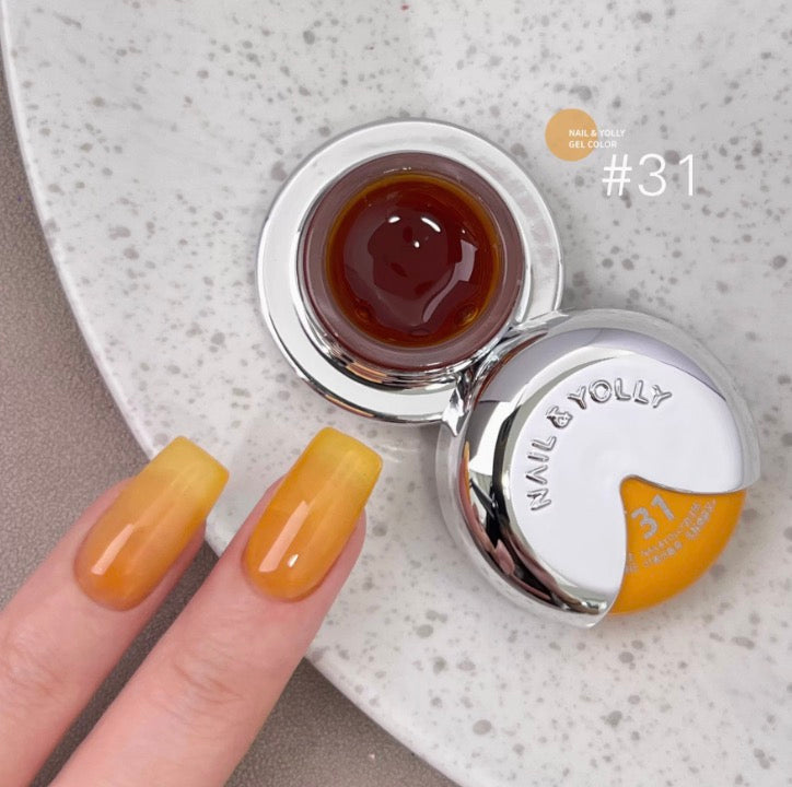 Nail & Yolly Little Baby Color Gel - Amber Collection