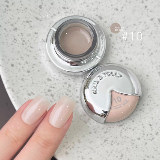 Nail & Yolly Little Baby Color Gel - Cool Tone Nude Collection