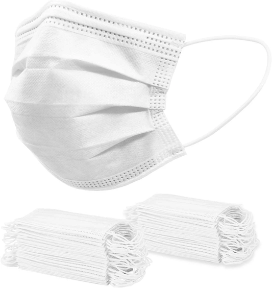 Disposable Face Mask White 50pcs/Box