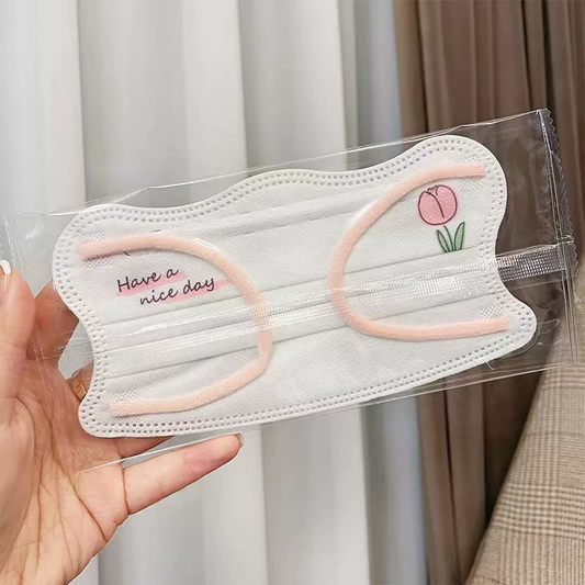 Disposable Individual Packaging Butterfly-Shaped Pink Tulip 50pcs/Box