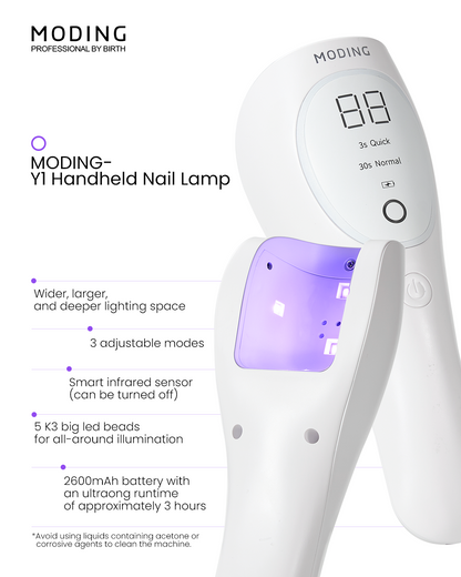 Moding Y1 Handheld Nail Lamp