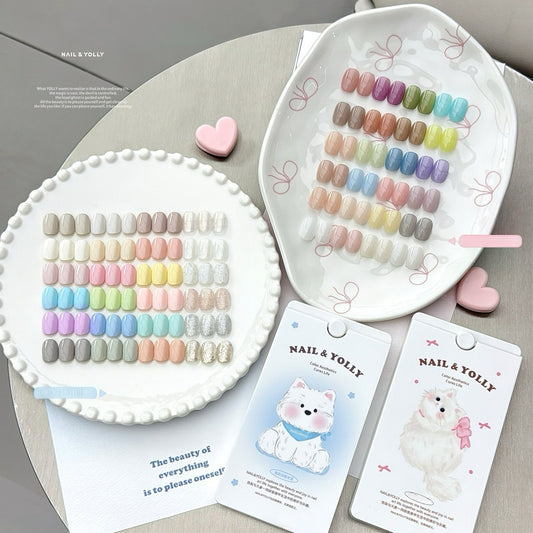 Yolly Milky Kitty & Puppy Sheer Color Gel Palette – 24 Colors