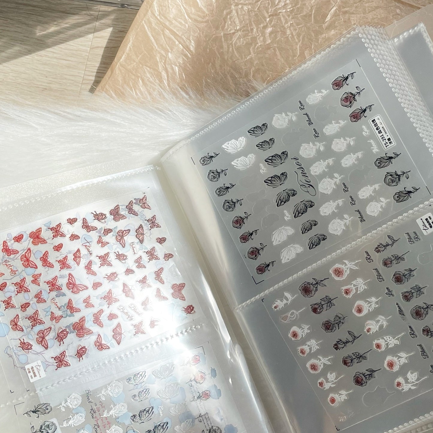 Nail Sticker Organizer 80 Slot