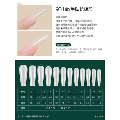 Moding QT-1 Full/Half Cover-Long Coffin (360pcs/box)