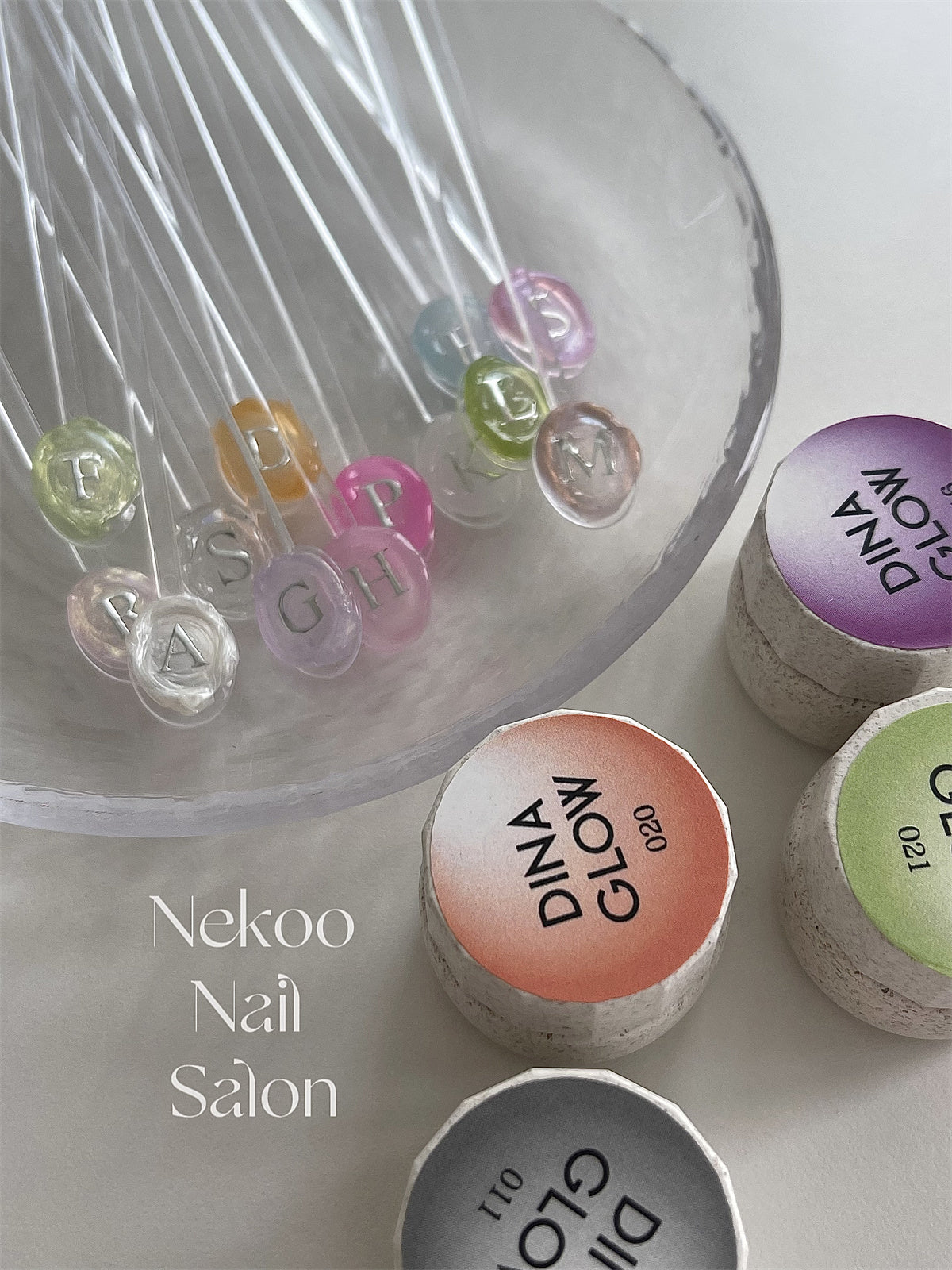 DinaGlow Glazed Glass Series Color Gel [011-022]