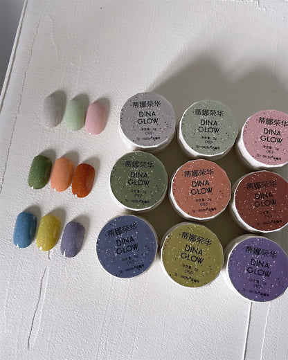 DinaGlow Speckled Series Color Gel [059-067]